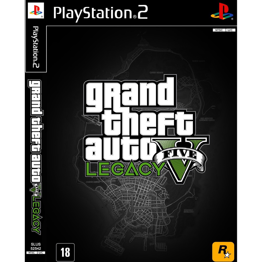 Gta v on sale ps2 cd