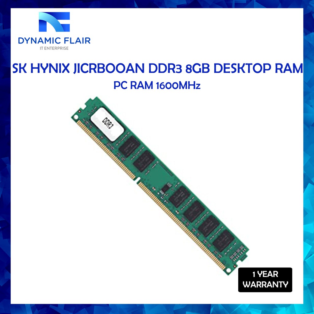DDR3 RAM, DDR3 Memory RAM, 8GB 1600MHz For Desktop Computer 