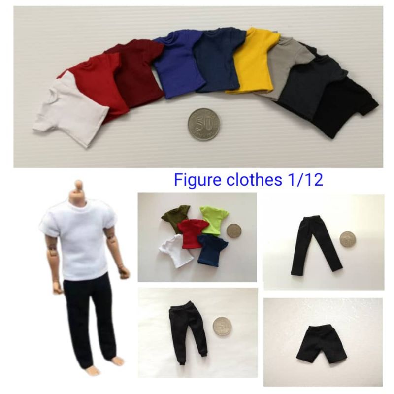 Male Action figure clothes 1/12 / For shf Mr figure damtoys crazy figure  mafex figma