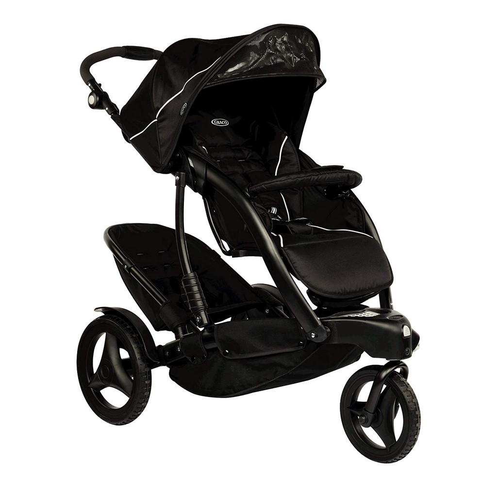 3 wheel double clearance stroller