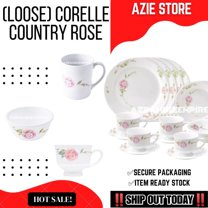 Country clearance rose corelle