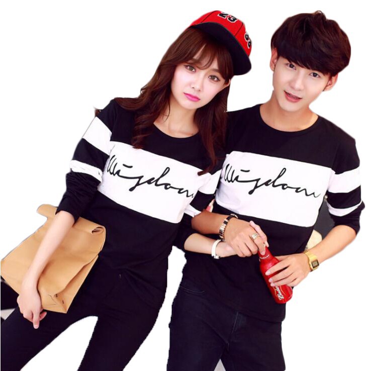 Couple t-shirt shop long sleeve