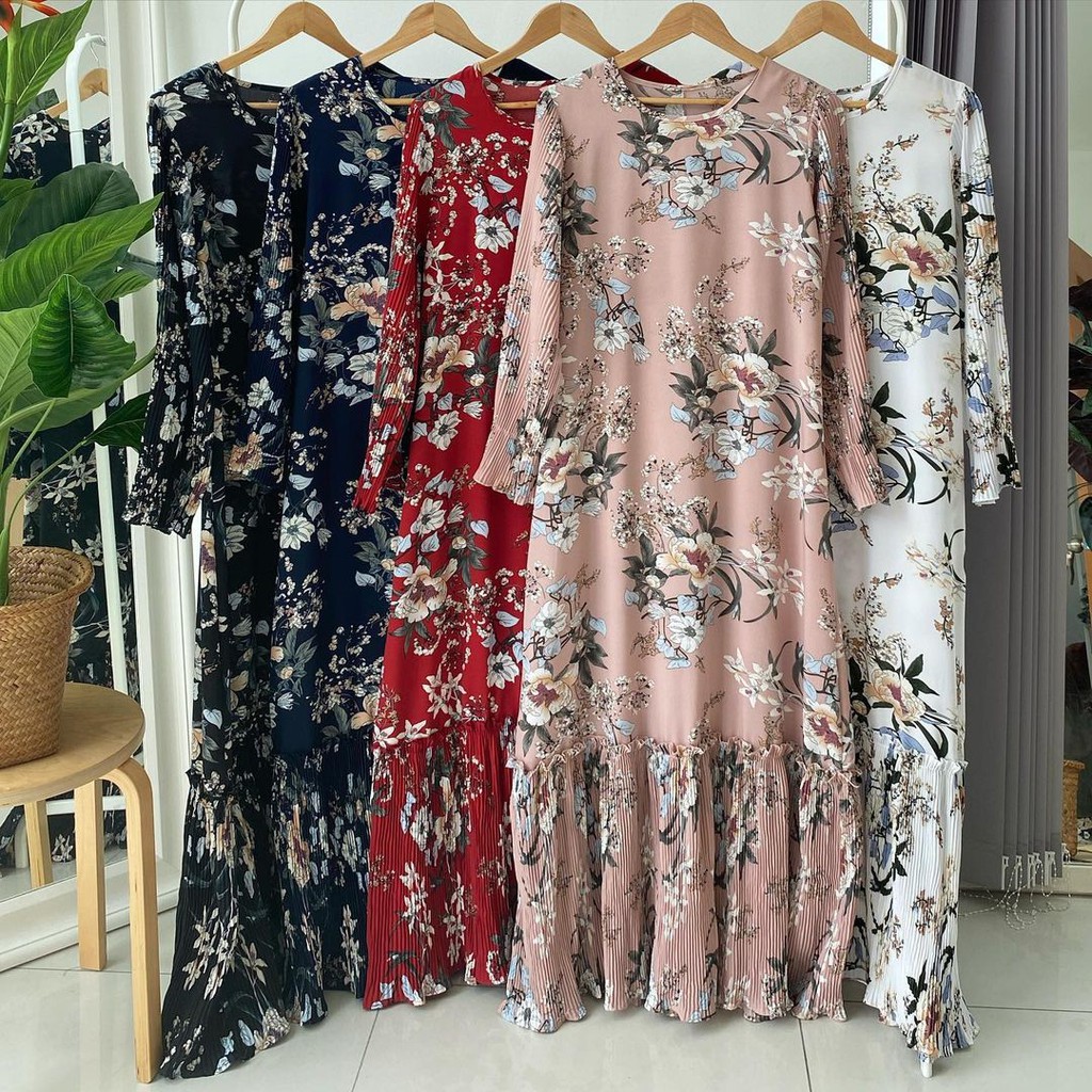 Arianna' Floral Maxi Dress