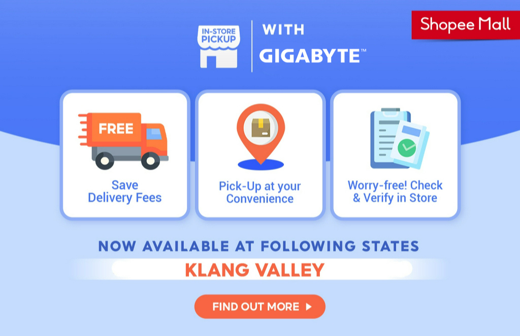Gigabyte Online Store - Just IT Online, July 2026 | Shopee Malaysia