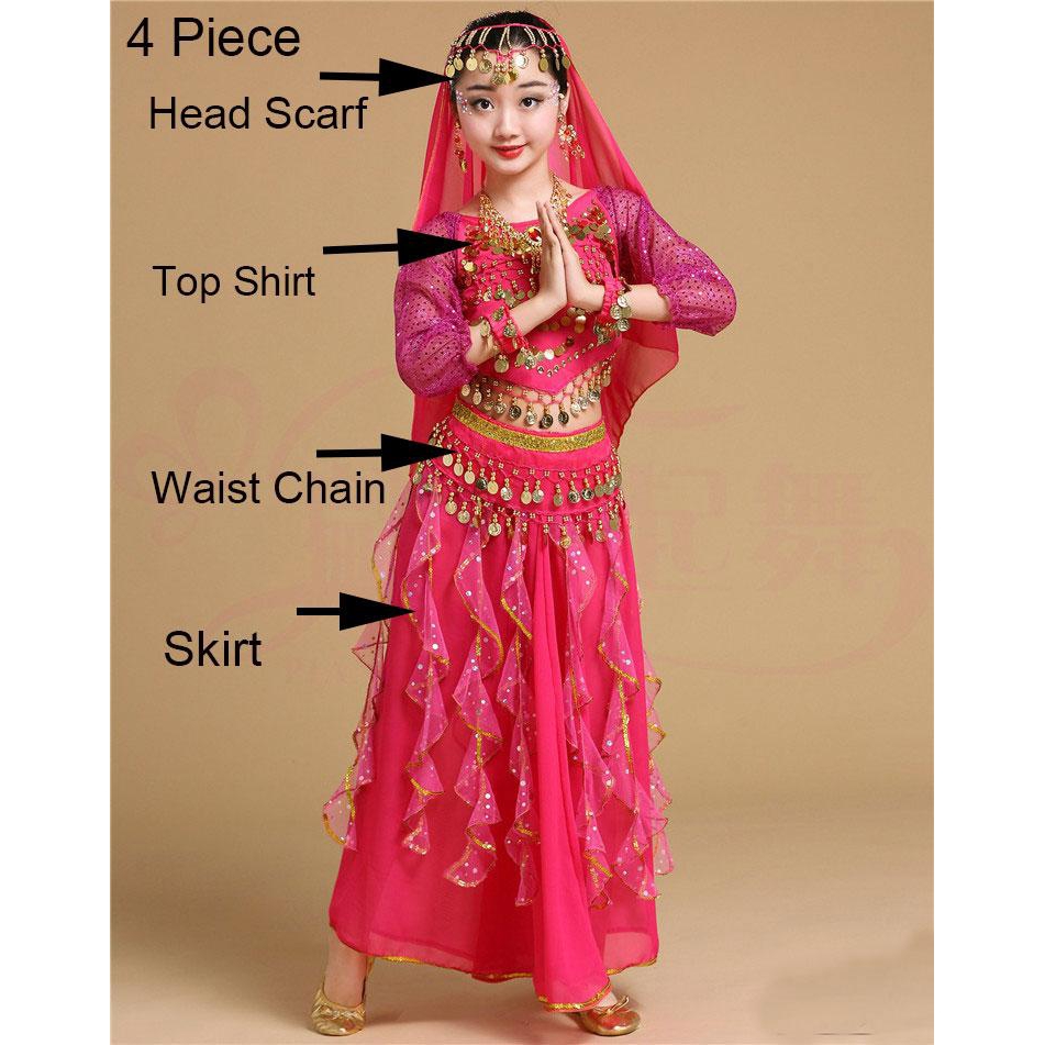 Girls belly outlet dance costume