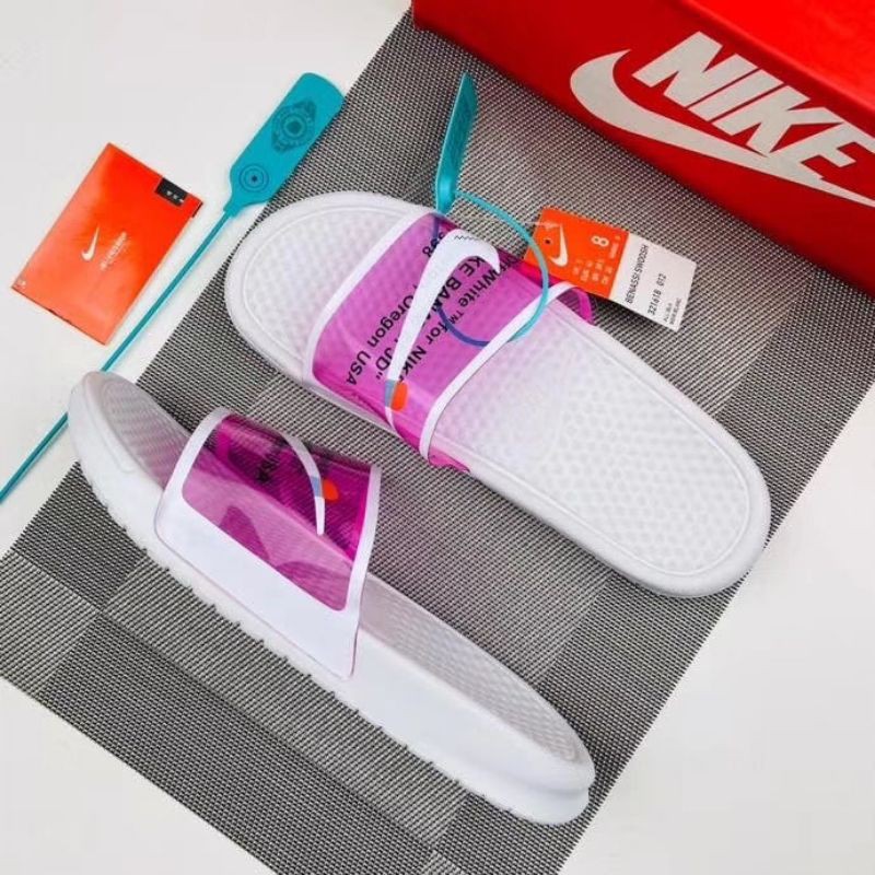 Off white nike on sale benassi