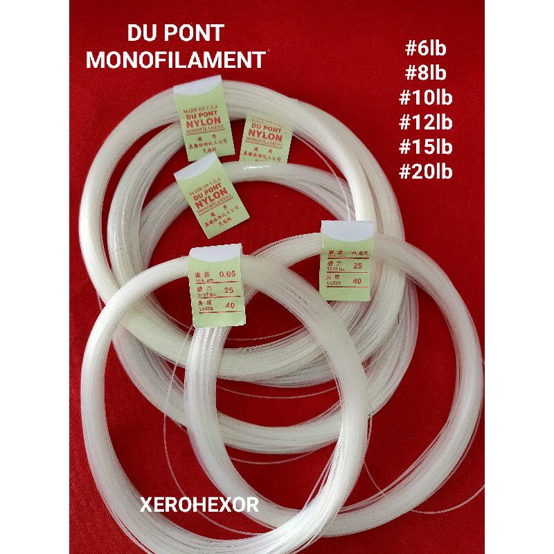 Dupont Nylon Monofilament Line 40Yard