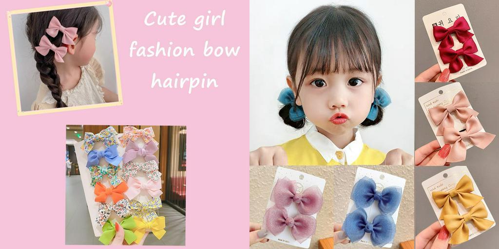 Cute girl hair accessories, Online Shop Shopee Malaysia