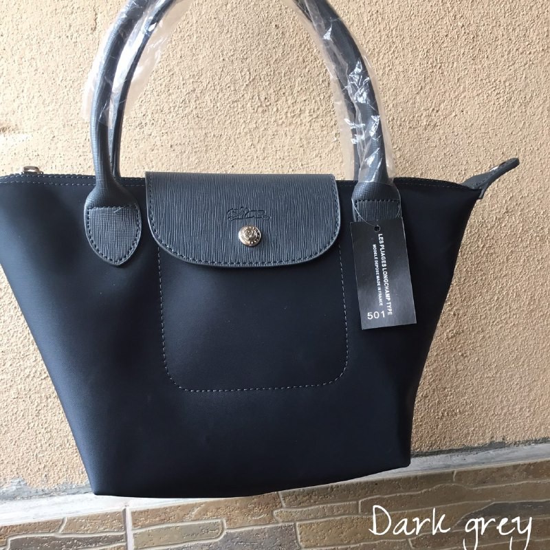 Dark grey hot sale longchamp bag