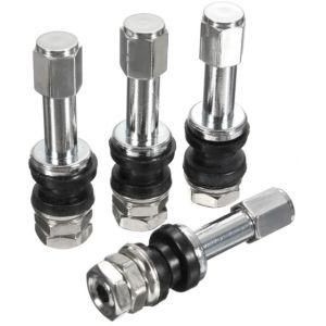 Car Auto Stainless Steel Clamp-In Tubeless Tyre Tire Wheel Valves (Air nut)