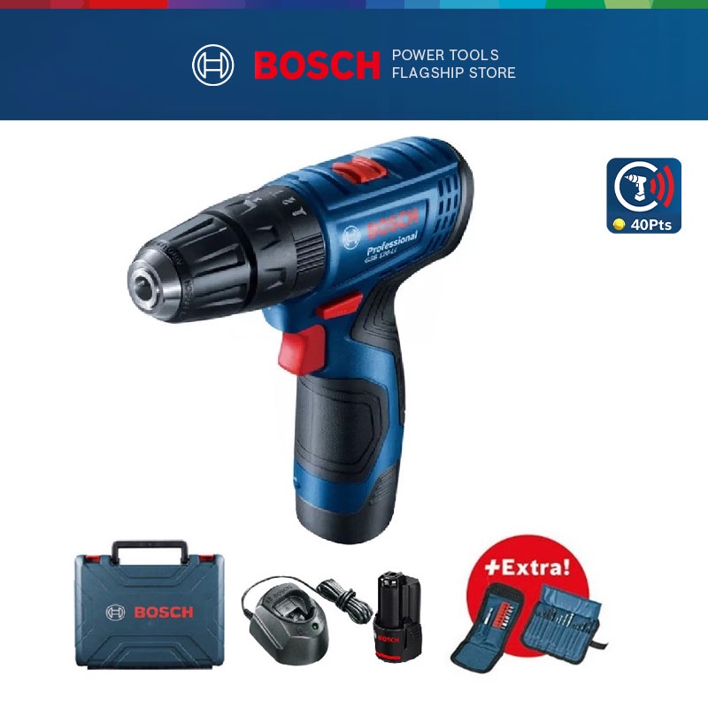 BOSCH GSB 120 LI GEN 2 Professional Cordless Impact Drill Kit with