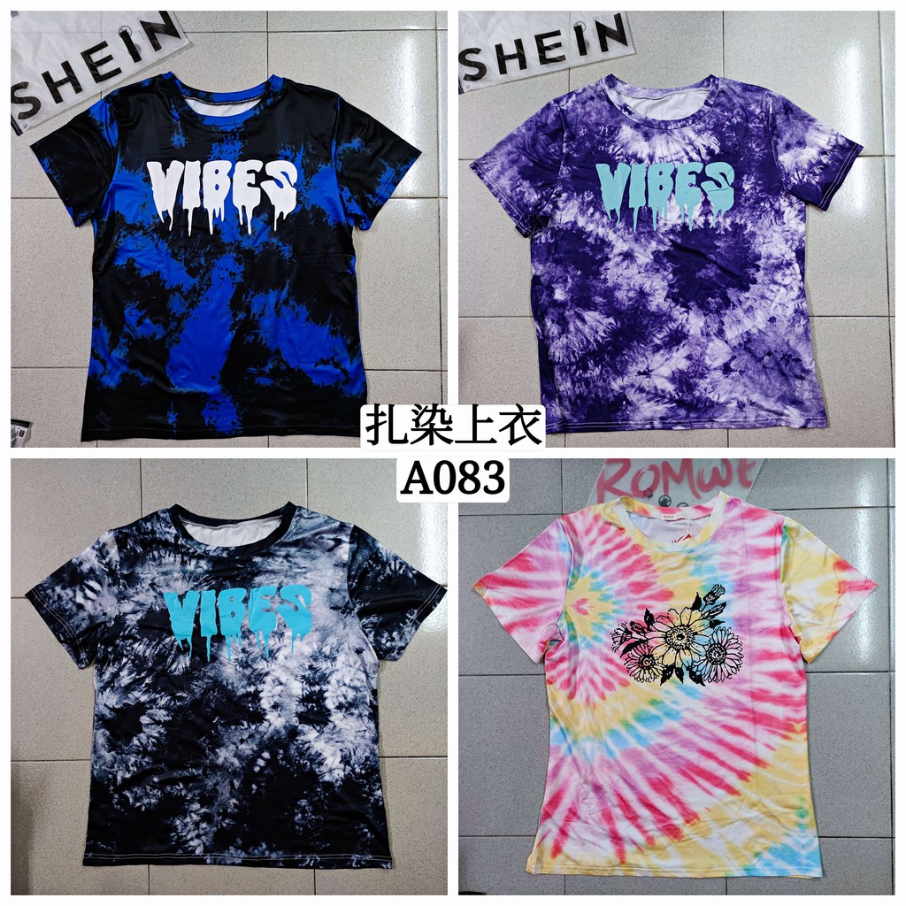 Tie dye best sale shirt shein