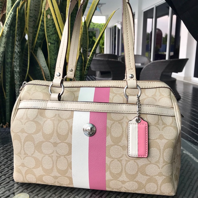 100% Authentic COACH Speedy Pink Handbag