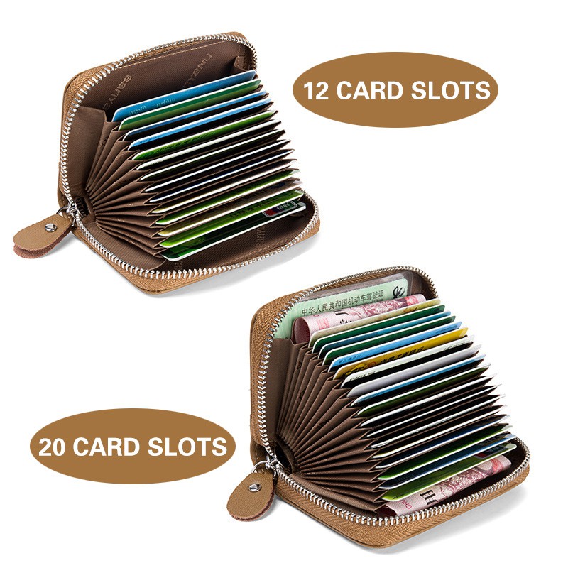 Women's purse with 20 card slots hot sale