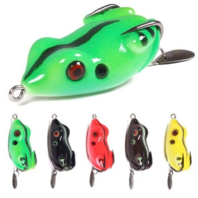 Umpan Katak Tiruan 2.8cm/4g Floating Top Of Water Frog Lures Soft