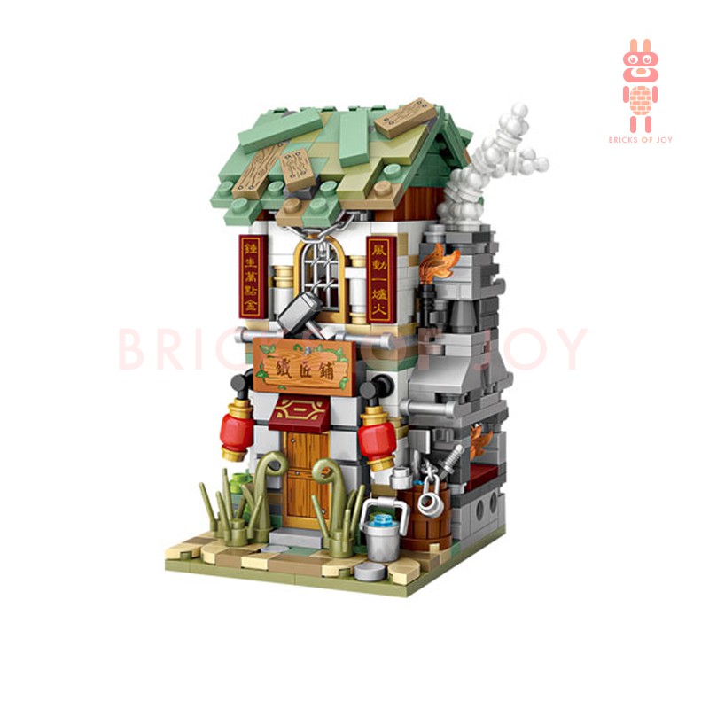LOZ Mini Blocks Mini Ancient Street Series (Blacksmith Shop) 俐智 