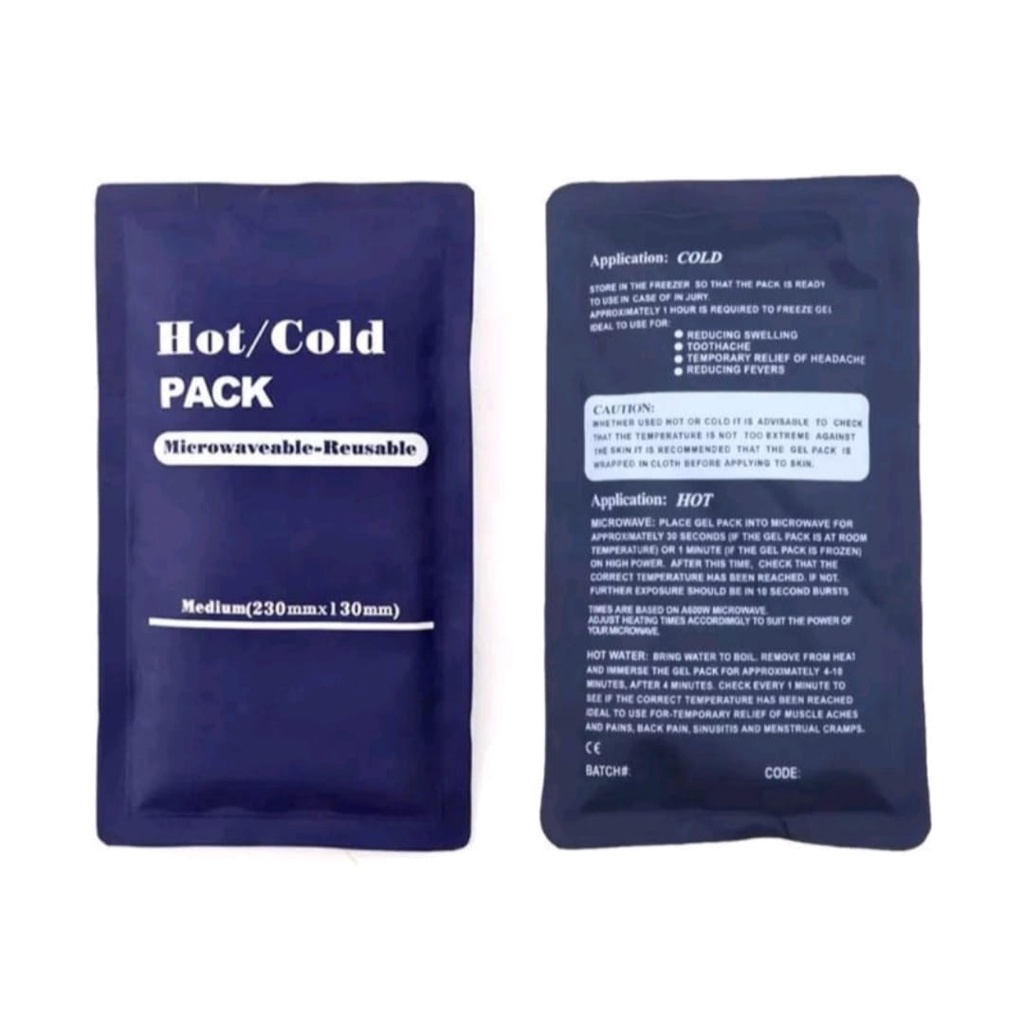 Reusable Hot Cold Pack Ice Warmer Pack Physiotherapy Cool Heat