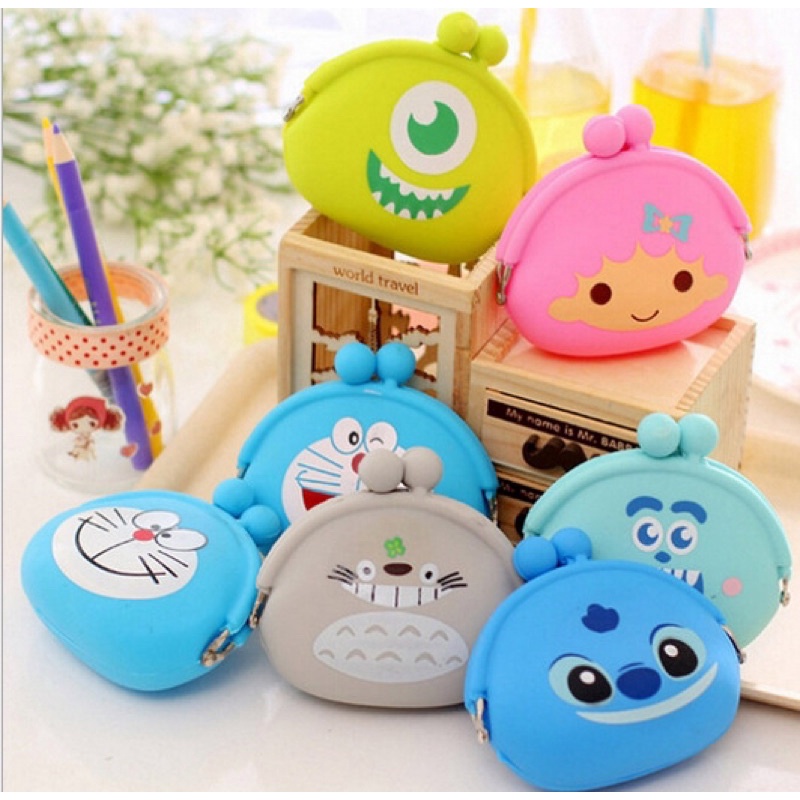 Silicone discount change purse