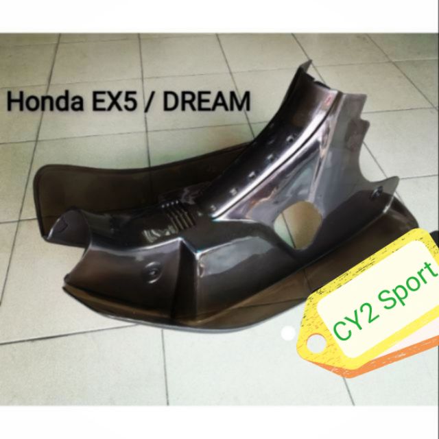 HONDA EX5 LEG SHIELD [Transparent]