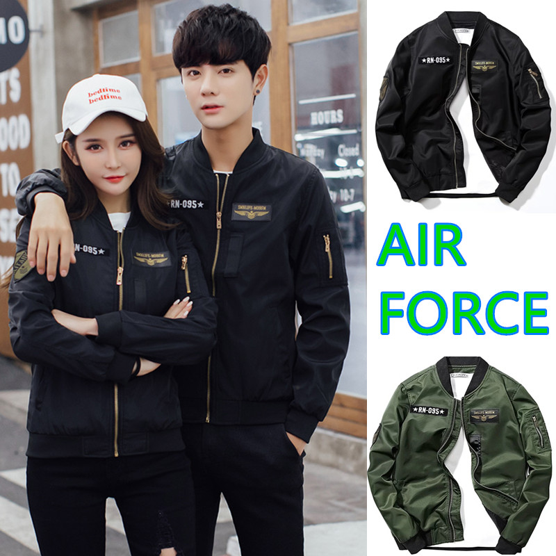 Couple bomber jacket clearance