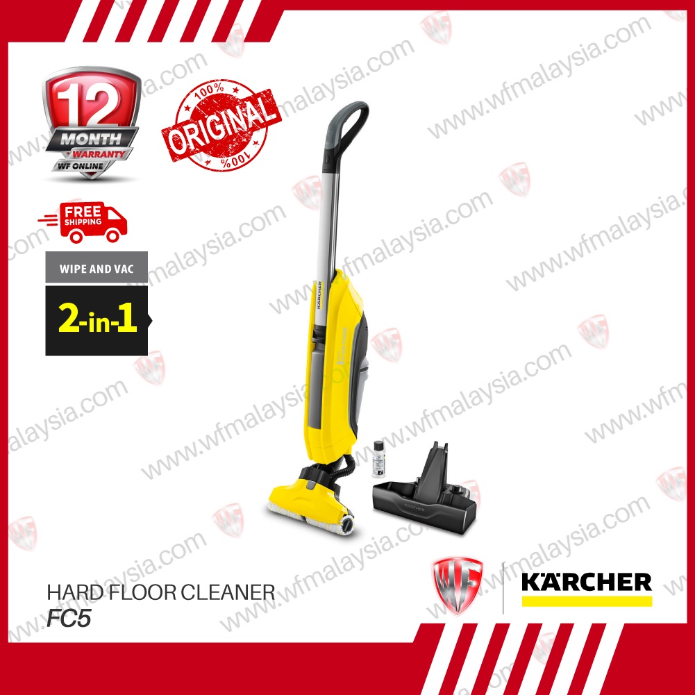 Benefits of using a Kärcher FC5 Hard Floor Cleaner