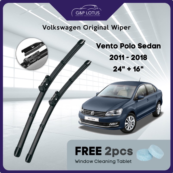 Vw polo deals original wiper blades