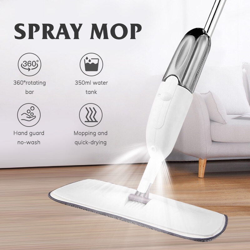 Water on sale spray mop