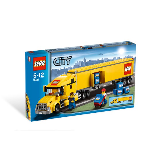 Lego city best sale semi truck sets