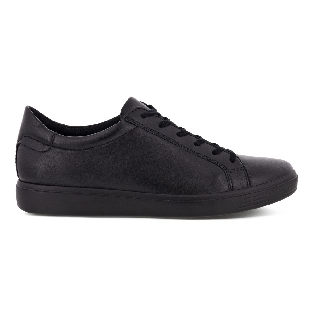 New Men`s ECCO Soft 7 Tie Sneakers Leather Shoes 430804