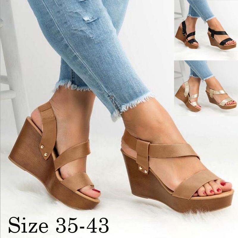 Plus size hot sale platform shoes