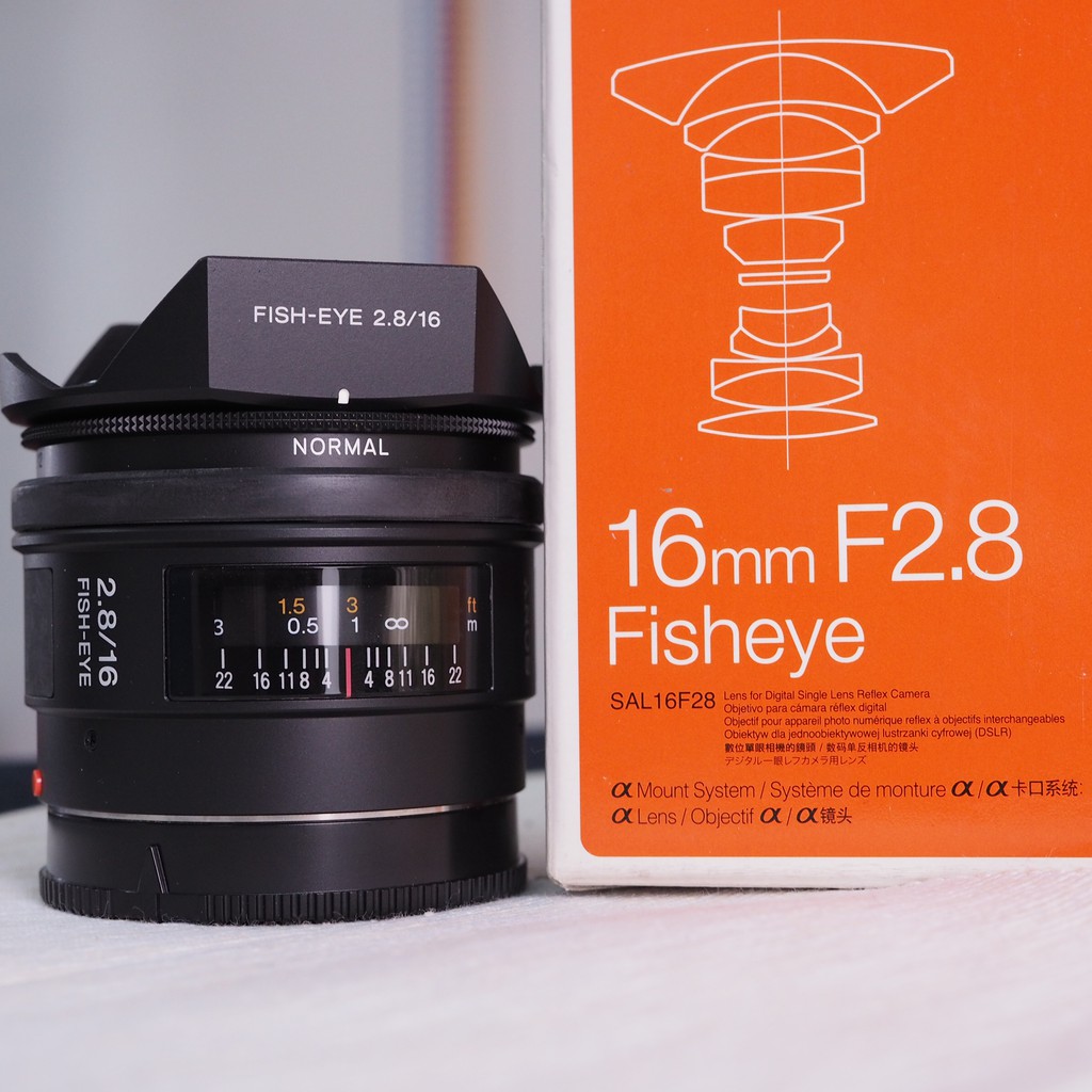 Sony SAL 16mm f2.8 Fisheye (A mount) | Shopee Malaysia