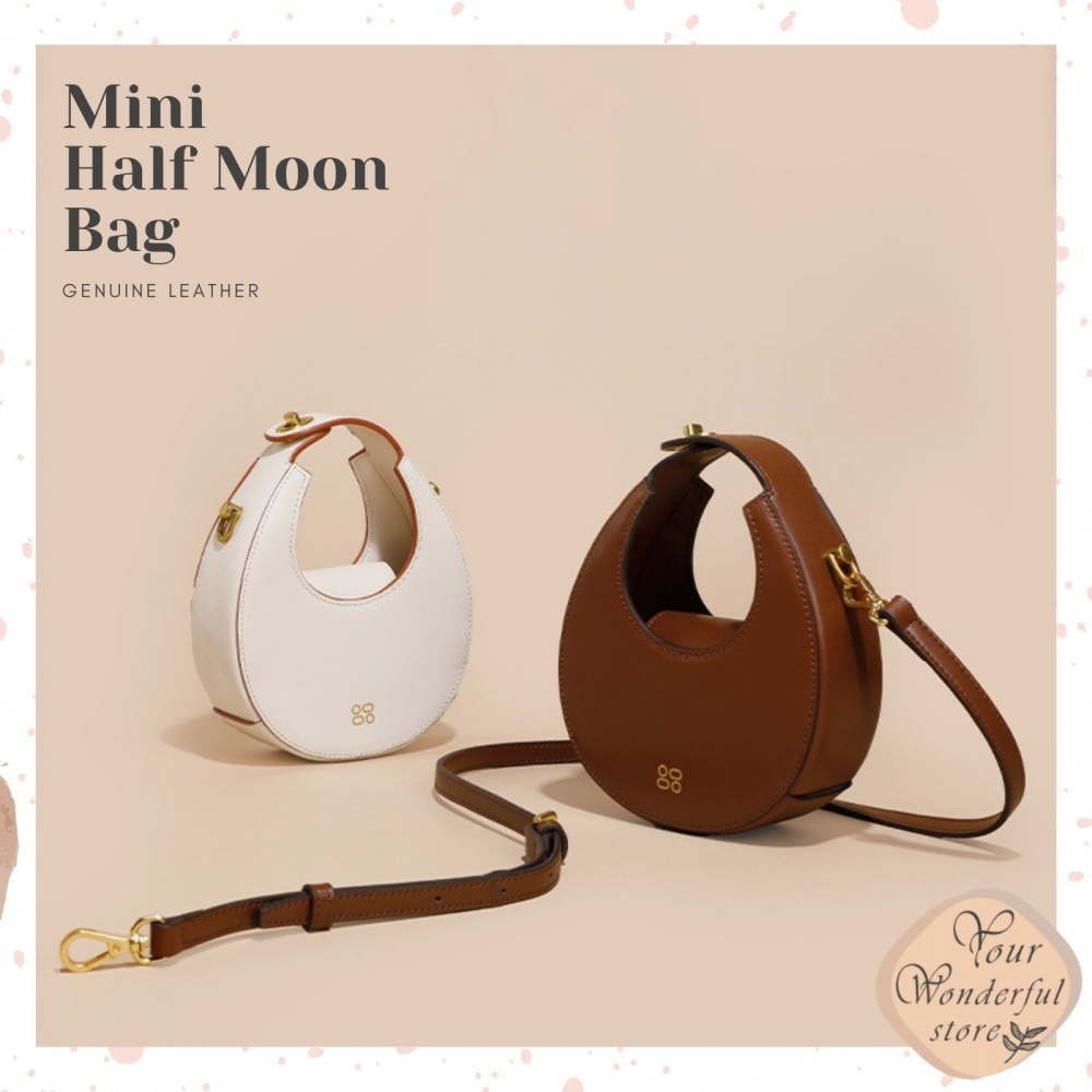 Half 2024 moon bag