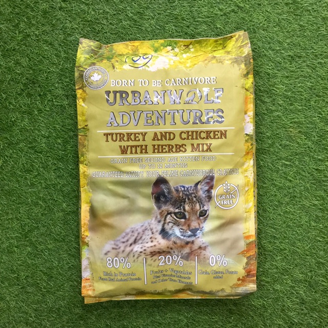 Urban wolf hot sale cat food