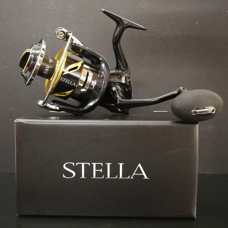 19Shimano Stella SW 10000PG fishing reel . Gear ratio 4.9: 1 , Drag 25 Kgs