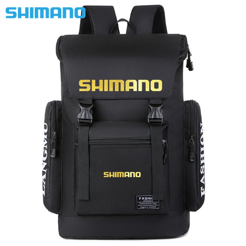 Shimano Blackmoon Fishing Backpack Tackle Bag – Natural Sports - The Fishing  Store