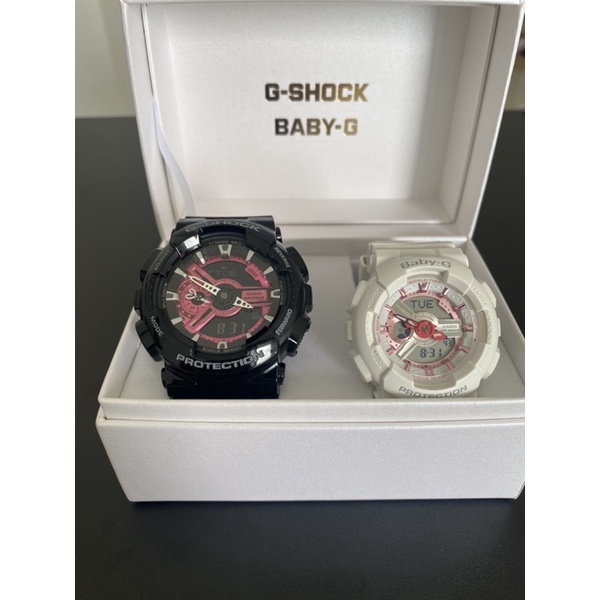 Couple watch G shock Baby G