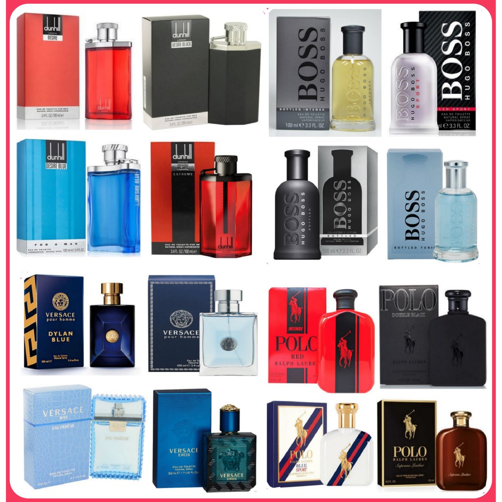 Ready Stock Men All Brand high quality 100ml Body perfume