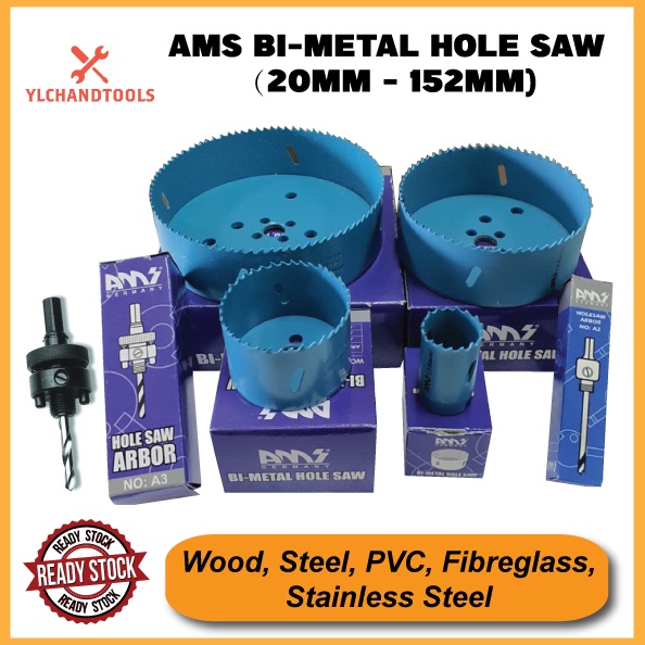 20mm hole deals saw and arbor