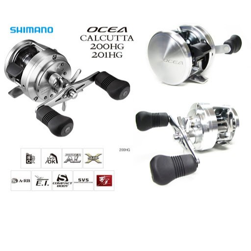 SHIMANO OCEA CALCUTTA 201PG