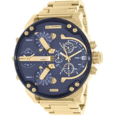 Diesel big daddy discount gold watch price