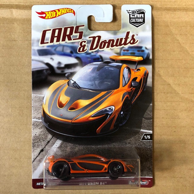 Hot wheels cars 2025 and donuts mclaren p1