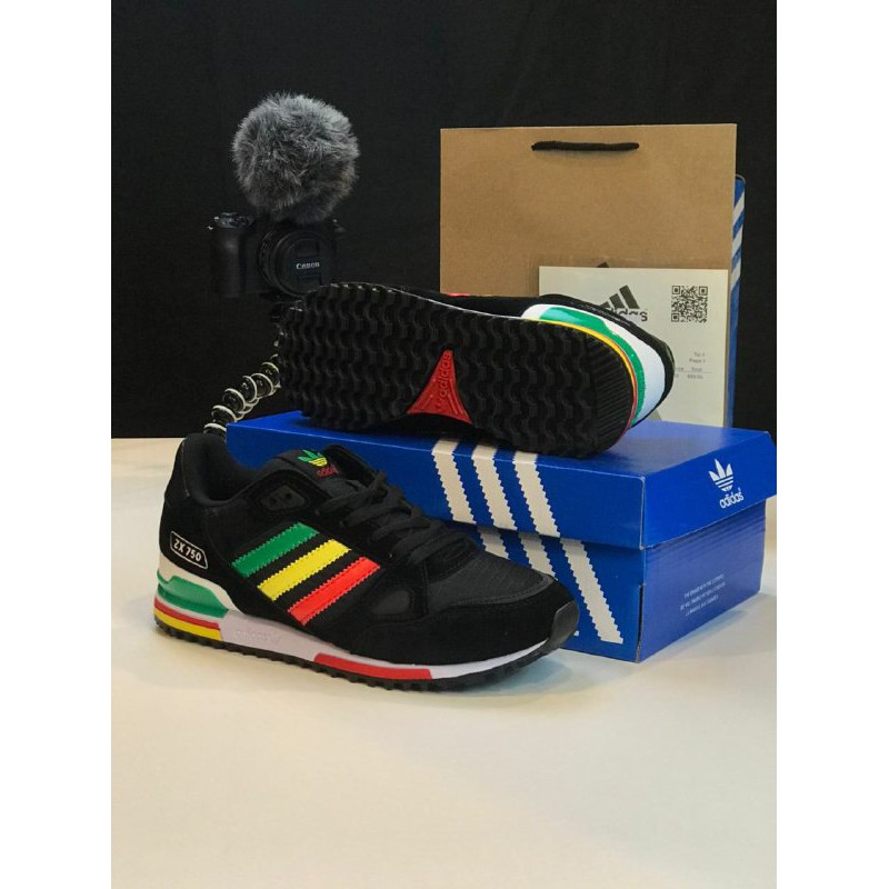 Adidas zx 750 jamaica rasta best sale