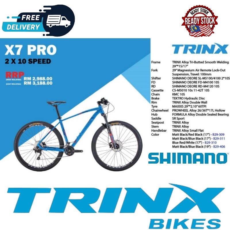 Trinx x7 pro discount 29er