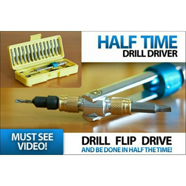 Drill flip drive online set