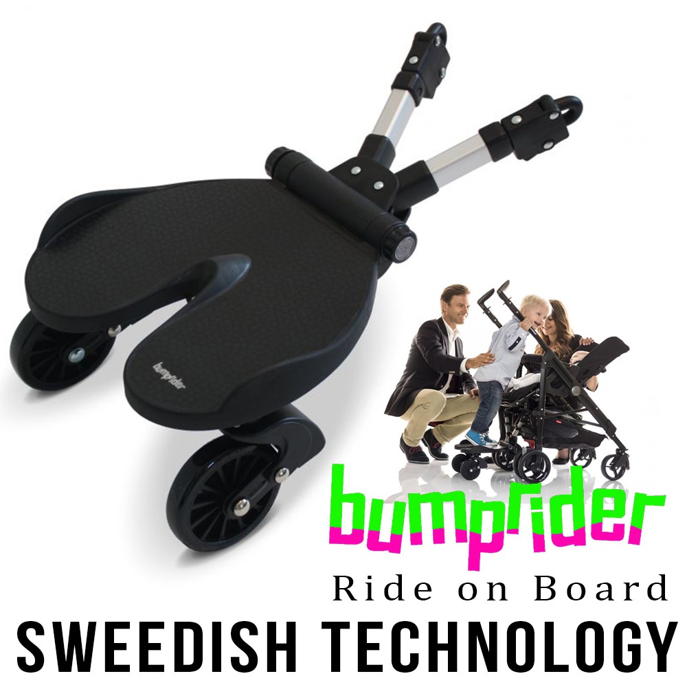 Bumprider Ride On Board Stroller Buggy Telescopic Arm