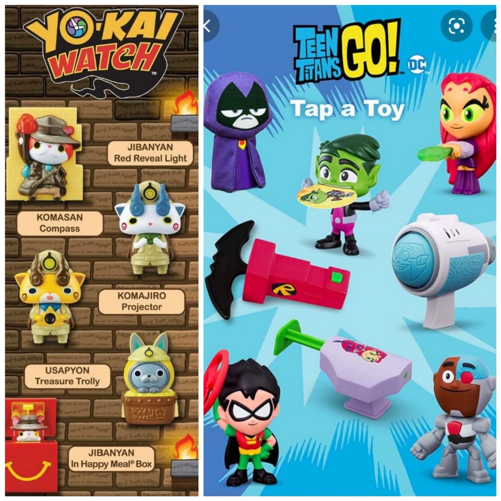 Happy meal store toys july 2019