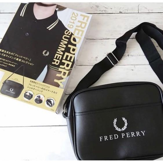 New JAPAN MAGAZINE FRED PERRY 2019 SUMMER LIMITED EDITION MESSENGER BAG Shopee Malaysia