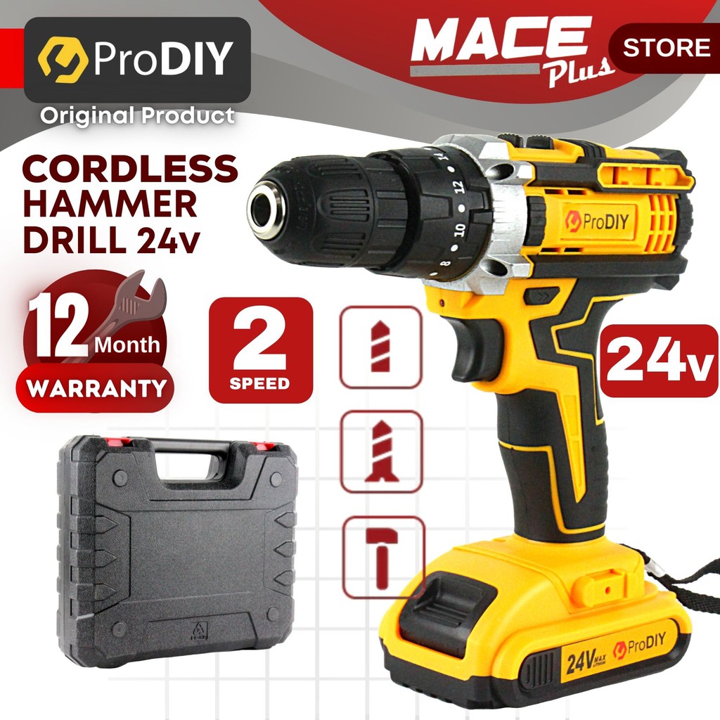 24v cordless 2024 drill