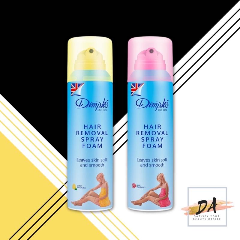 READYSTOCK Dimples Hair Removal Spray Foam 200ml Shopee Malaysia