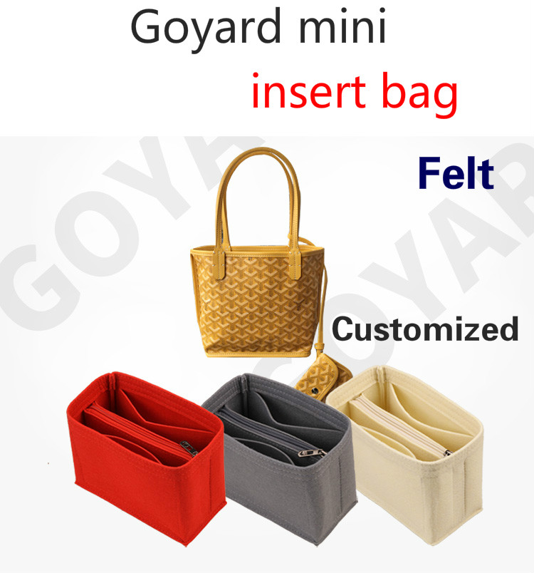 Customizable Felt Tote Bag Organizer